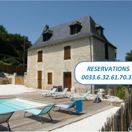 Lou Chastel, Demeure Perigourdine Climatisee Avec Piscine Privee Et Chauffee La Bachellerie Kültér fotó