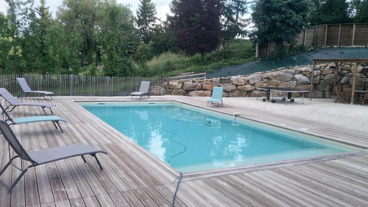 Lou Chastel, Demeure Perigourdine Climatisee Avec Piscine Privee Et Chauffee Villa La Bachellerie Kültér fotó